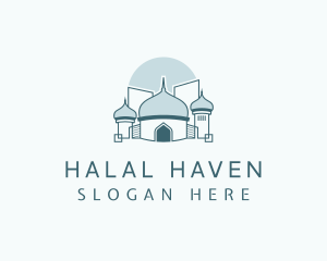 Islamic - Islamic Mosque Landmark logo design