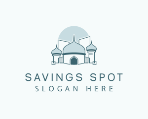 Islamic Mosque Landmark logo design