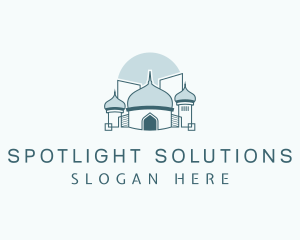 Islamic Mosque Landmark logo design