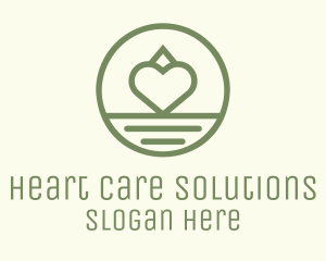 Green Heart Farm  logo design