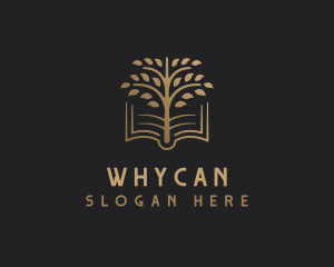 Bookstore - Book Tree Learning logo design