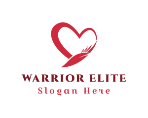 Social Welfare - Hand Heart Foundation logo design
