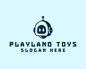 Toy - Cute Robotics Toy logo design