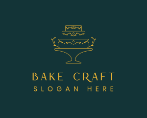 Cake Sweet Pastry logo design