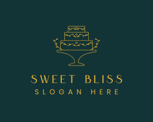 Cake Sweet Pastry logo design