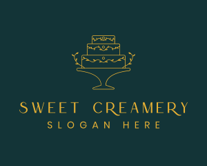 Cake Sweet Pastry logo design