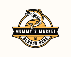 Fish Seafood Market logo design