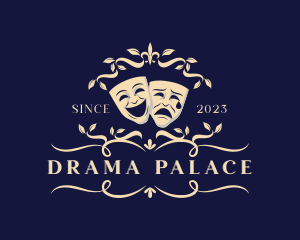 Theatre Face Mask logo design