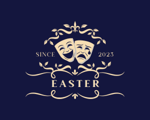 Classic - Theatre Face Mask logo design