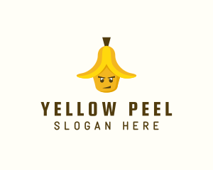 Banana - Banana Peel Hat logo design