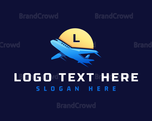 Airplane Travel Flight Logo