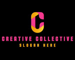 Creative Agency Letter C logo design