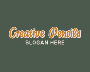 Retro Quirky Wordmark logo design