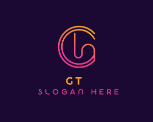 Tech Programming Letter G logo design