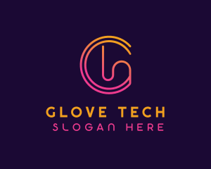 Tech Programming Letter G logo design