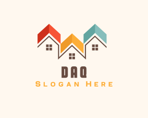 Home - Residence House Roof logo design