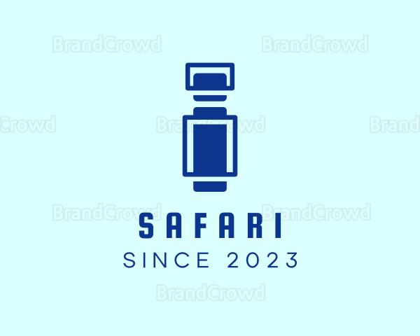 Futuristic Tech Letter I Company Logo