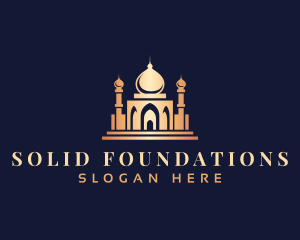 Muslim Temple Mosque Logo