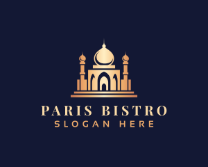 Muslim Temple Mosque logo design