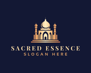 Muslim Temple Mosque logo design