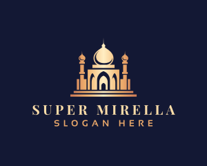 Mosque - Muslim Temple Mosque logo design