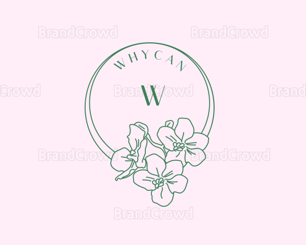 Orchid Flower Wellness Spa Logo