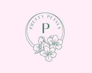 Orchid Flower Wellness Spa logo design