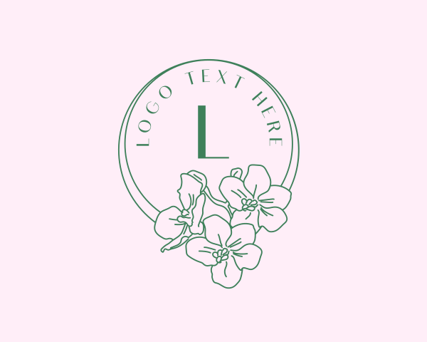 Environmental - Orchid Flower Wellness Spa logo design