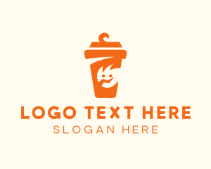 Fast Food - Beverage Drink Cup logo design