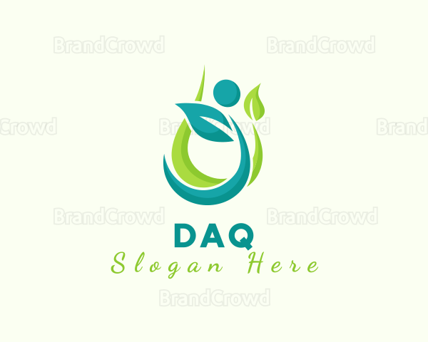 Natural Oil Leaf Logo