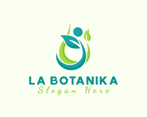 Essential Oil - Natural Oil Leaf logo design