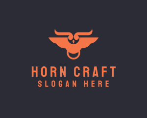 Horn - Horned Owl Zoo logo design