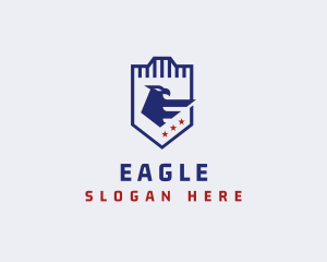 Military American Eagle logo design