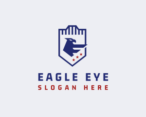 Military American Eagle logo design