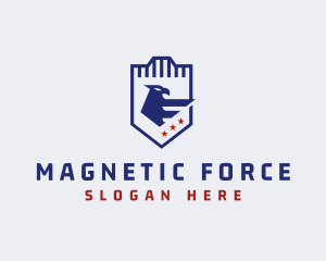 Military American Eagle logo design