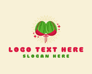 Watermelon Lingerie Bra Logo