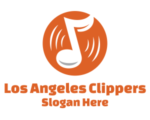 Orange Vinyl Music Logo