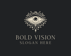 Mystical Eye Tarot logo design