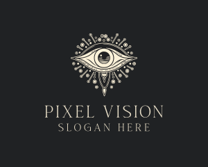 Mystical Eye Tarot logo design