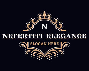 Luxury Royal Filigree logo design