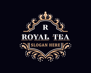 Luxury Royal Filigree logo design