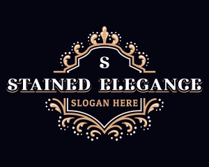 Luxury Royal Filigree logo design