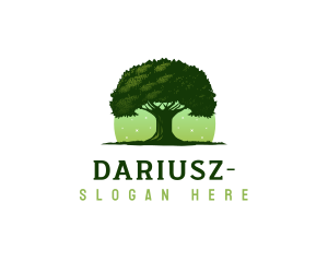 Oak Tree Nature Logo