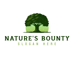 Oak Tree Nature logo design