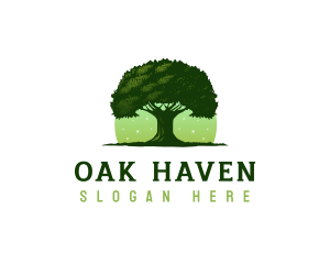 Oak - Oak Tree Nature logo design