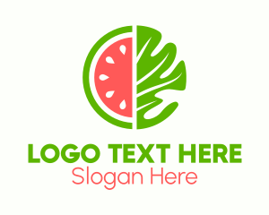 Organic Watermelon Farm Logo