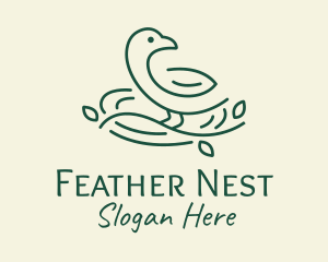 Wild Forest Bird  logo design