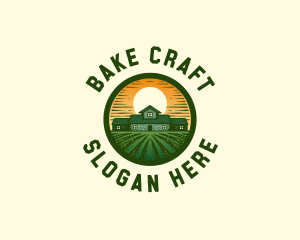 Agriculture Farm Field Logo