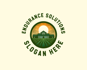 Agriculture Farm Field Logo