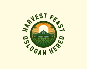 Agriculture Farm Field logo design